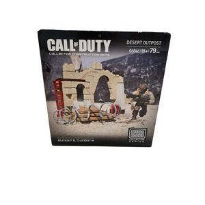 Mega Blocks Call Of Duty Dessert‎ Outpost Construction Set #0646 NEW